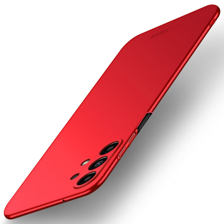 For Samsung Galaxy A13 4G MOFI Frosted PC Ultra-thin Hard Case(Red) - Galaxy Phone Cases by MOFI | Online Shopping UK | buy2fix