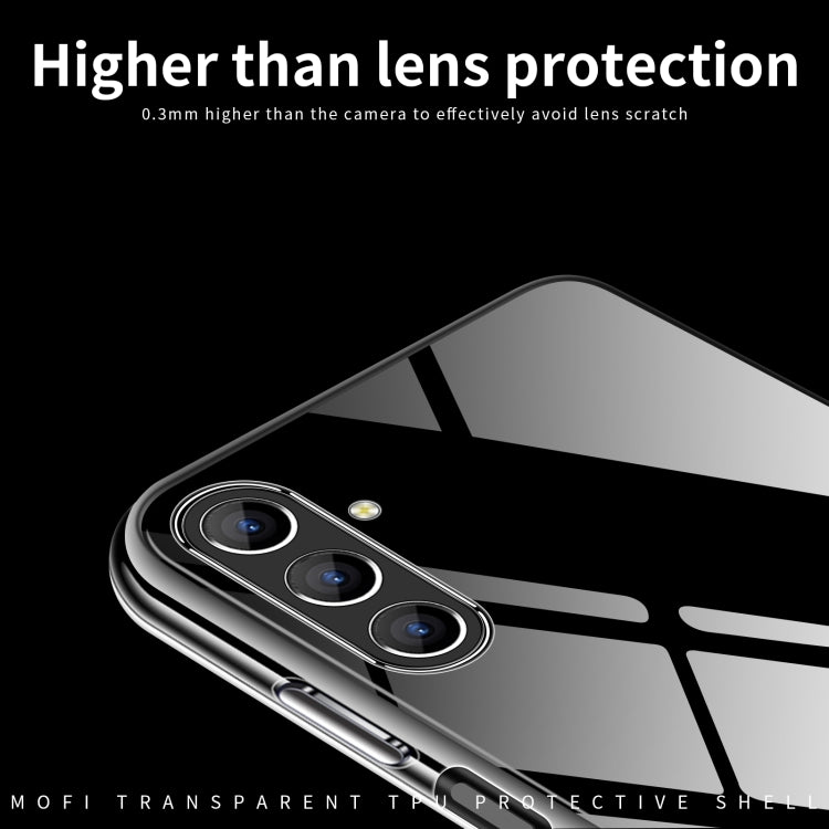 For Samsung Galaxy A13 5G MOFI Ming Series Ultra-thin TPU Phone Case(Transparent) - Galaxy Phone Cases by MOFI | Online Shopping UK | buy2fix