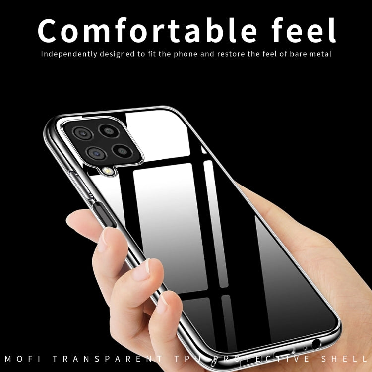 For Samsung Galaxy A22 4G MOFI Ming Series Ultra-thin TPU Phone Case(Transparent) - Galaxy Phone Cases by MOFI | Online Shopping UK | buy2fix