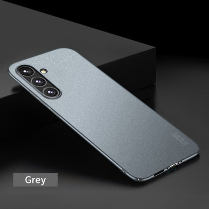 For Samsung Galaxy A35 5G MOFI Fandun Series Frosted PC Ultra-thin All-inclusive Phone Case(Gray) - Galaxy Phone Cases by MOFI | Online Shopping UK | buy2fix