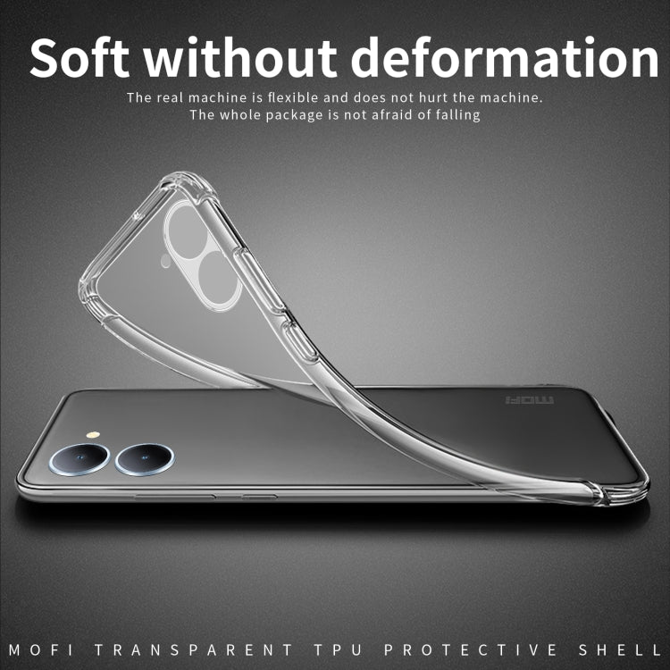 For vivo Y03 MOFI Ming Series Ultra-thin TPU Phone Case(Transparent) - vivo Cases by MOFI | Online Shopping UK | buy2fix