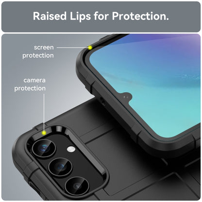 For Samsung Galaxy S23 FE 5G Full Coverage Shockproof TPU Phone Case(Black) - Galaxy S23 FE 5G Cases by buy2fix | Online Shopping UK | buy2fix