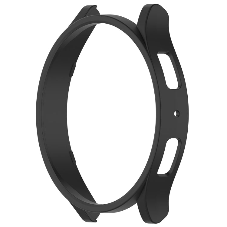 For Samsung Galaxy Watch 6 44mm Half Coverage Hollow PC Watch Protective Case(Black) - Watch Cases by buy2fix | Online Shopping UK | buy2fix