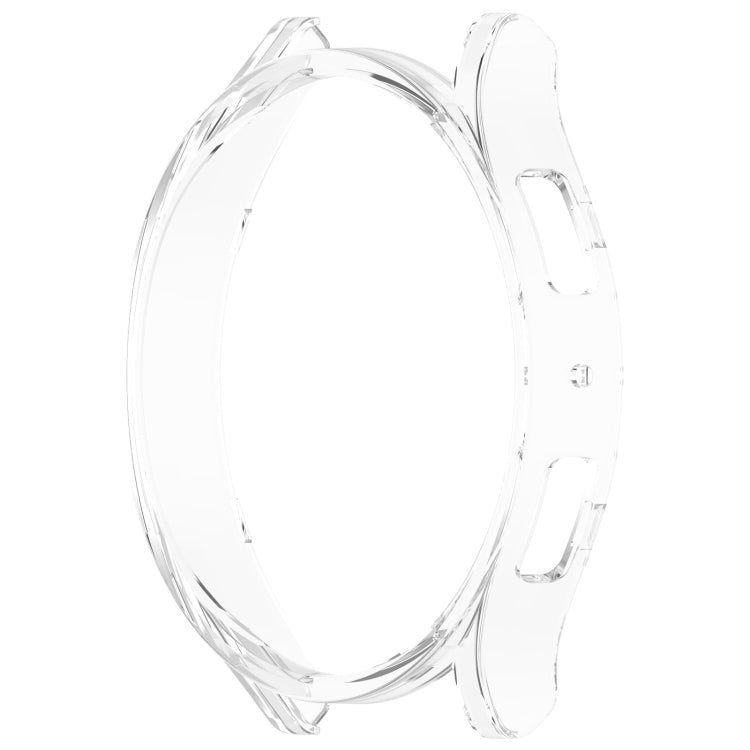 For Samsung Galaxy Watch 6 44mm Half Coverage Hollow PC Watch Protective Case(Transparent) - Watch Cases by buy2fix | Online Shopping UK | buy2fix