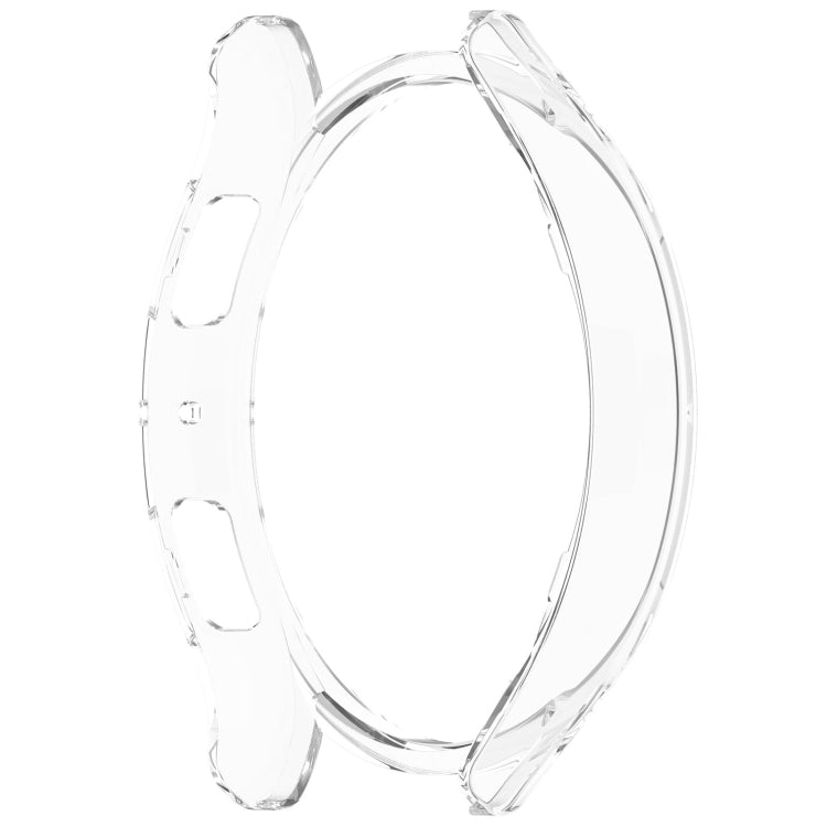 For Samsung Galaxy Watch 6 44mm Half Coverage Hollow PC Watch Protective Case(Transparent) - Watch Cases by buy2fix | Online Shopping UK | buy2fix