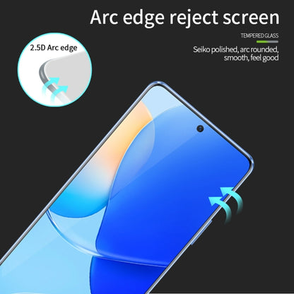 For Xiaomi Poco M6 Pro MOFI 9H 2.5D Full Screen Tempered Glass Film(Black) -  by MOFI | Online Shopping UK | buy2fix