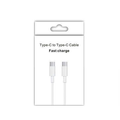 XJ-97 60W 3A USB-C / Type-C to Type-C Fast Charging Data Cable, Cable Length:2m - USB-C & Type-C Cable by buy2fix | Online Shopping UK | buy2fix