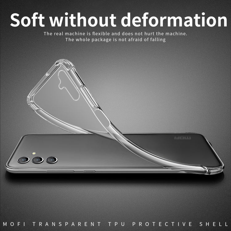 For Samsung Galaxy A05s MOFI Ming Series Ultra-thin TPU Phone Case(Transparent) - Galaxy Phone Cases by MOFI | Online Shopping UK | buy2fix