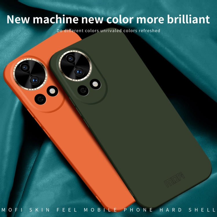 For Huawei Nova 12 Pro / 12 Ultra MOFI Qin Series Skin Feel All-inclusive PC Phone Case(Green) - Huawei Cases by MOFI | Online Shopping UK | buy2fix