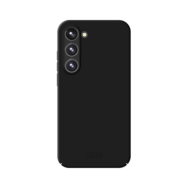 For Samsung Galaxy A54 5G MOFI Qin Series Skin Feel All-inclusive PC Phone Case(Black) - Galaxy Phone Cases by MOFI | Online Shopping UK | buy2fix