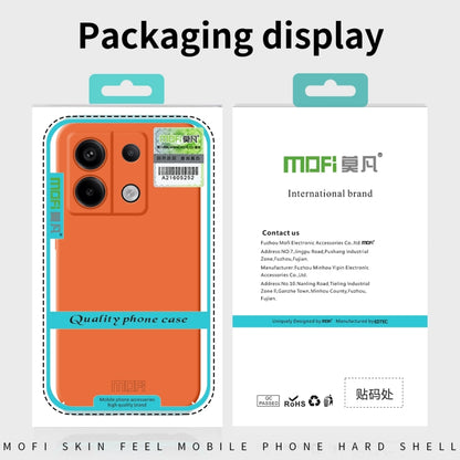 For Xiaomi Redmi K70E MOFI Qin Series Skin Feel All-inclusive PC Phone Case(Green) - K70E Cases by MOFI | Online Shopping UK | buy2fix