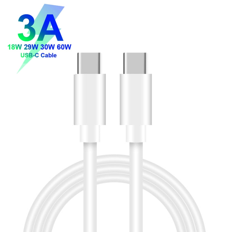 GAN 65W PD45W Dual Type-C / QC3.0 USB  Multi Compatible Charger + 2m USB-C to USB-C Data Cable AU + US Plug Black - Cable & Adapter by buy2fix | Online Shopping UK | buy2fix