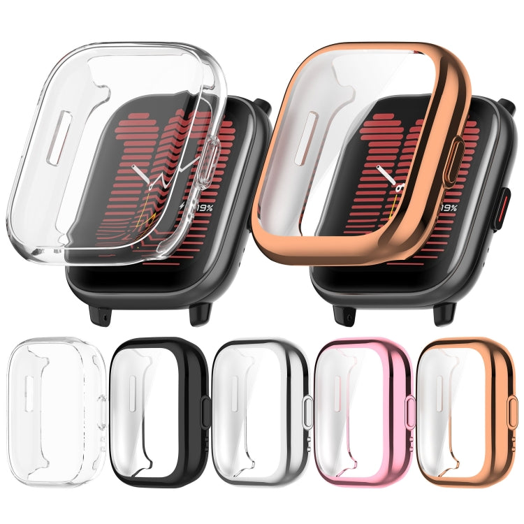 For Amazfit Active A2211 TPU All-Inclusive Watch Protective Case(Pink) - Watch Cases by buy2fix | Online Shopping UK | buy2fix