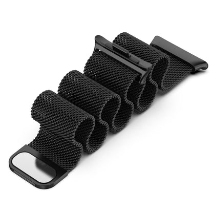For Redmi Watch 4 Milan Magnetic Steel Mesh Watch Band(Black) - Watch Bands by buy2fix | Online Shopping UK | buy2fix
