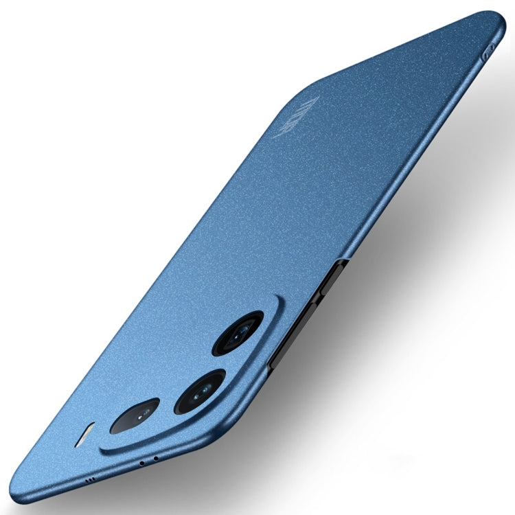 For vivo iQOO 12 Pro MOFI Fandun Series Frosted PC Ultra-thin All-inclusive Phone Case(Blue) - iQOO 12 Pro Cases by MOFI | Online Shopping UK | buy2fix