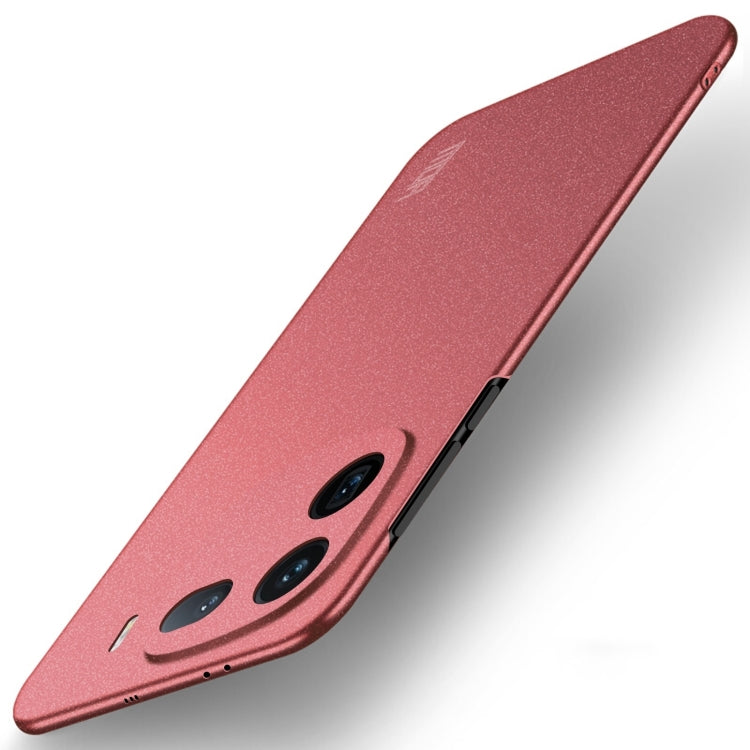 For vivo iQOO 12 Pro MOFI Fandun Series Frosted PC Ultra-thin All-inclusive Phone Case(Red) - iQOO 12 Pro Cases by MOFI | Online Shopping UK | buy2fix