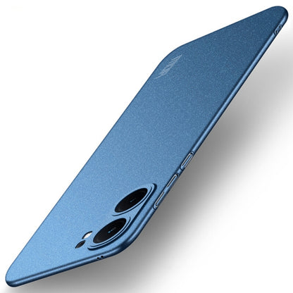 For vivo iQOO Neo9 /Neo9 Pro MOFI Fandun Series Frosted PC Ultra-thin All-inclusive Phone Case(Blue) - vivo Cases by MOFI | Online Shopping UK | buy2fix
