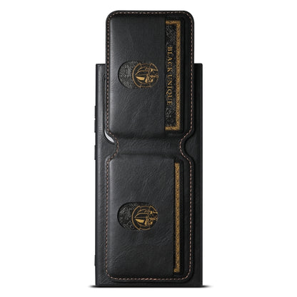 For Samsung Galaxy S24+ 5G Suteni H02 Leather Wallet Stand Back Phone Case(Black) - Galaxy S24+ 5G Cases by Suteni | Online Shopping UK | buy2fix