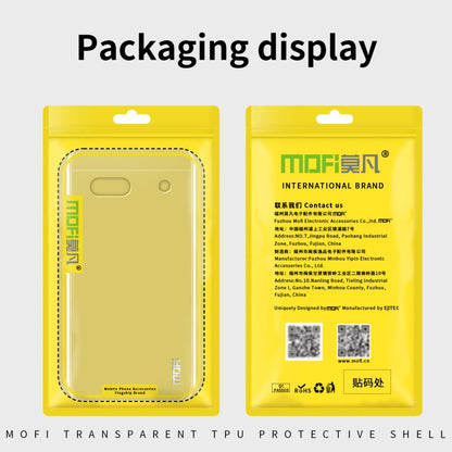For Google Pixel 9 MOFI Ming Series Transparent Ultra-thin TPU Phone Case(Transparent) - Google Cases by MOFI | Online Shopping UK | buy2fix