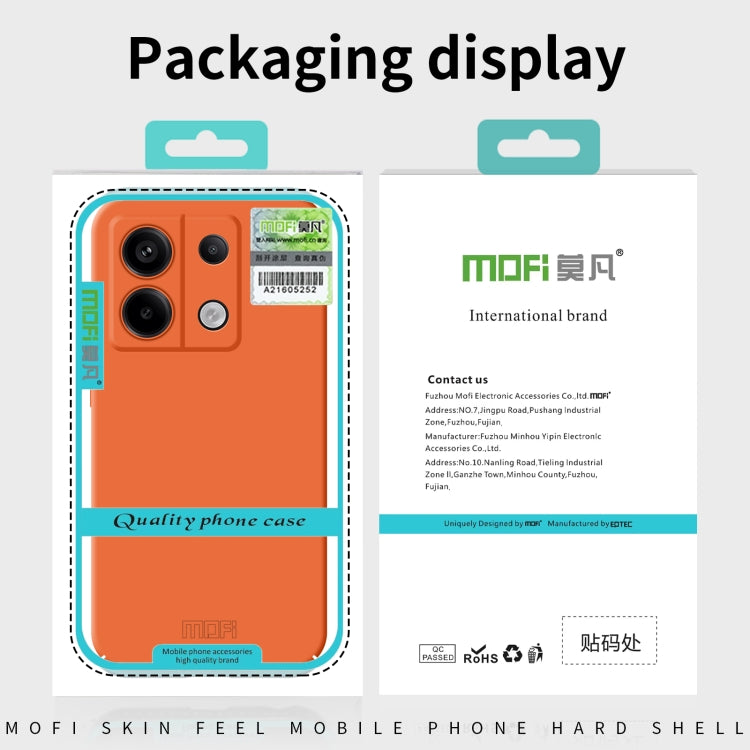 For Meizu 21 Pro MOFI Qin Series Skin Feel All-inclusive PC Phone Case(Green) - Meizu by MOFI | Online Shopping UK | buy2fix