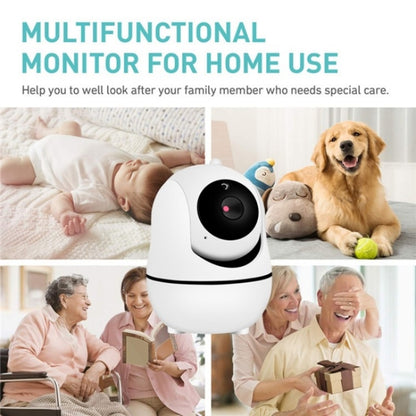 SM32PTA Two-Way Audio Night Vision Surveillance Camera 3.5 inch Baby Monitor(UK Plug) - Baby Monitor by buy2fix | Online Shopping UK | buy2fix