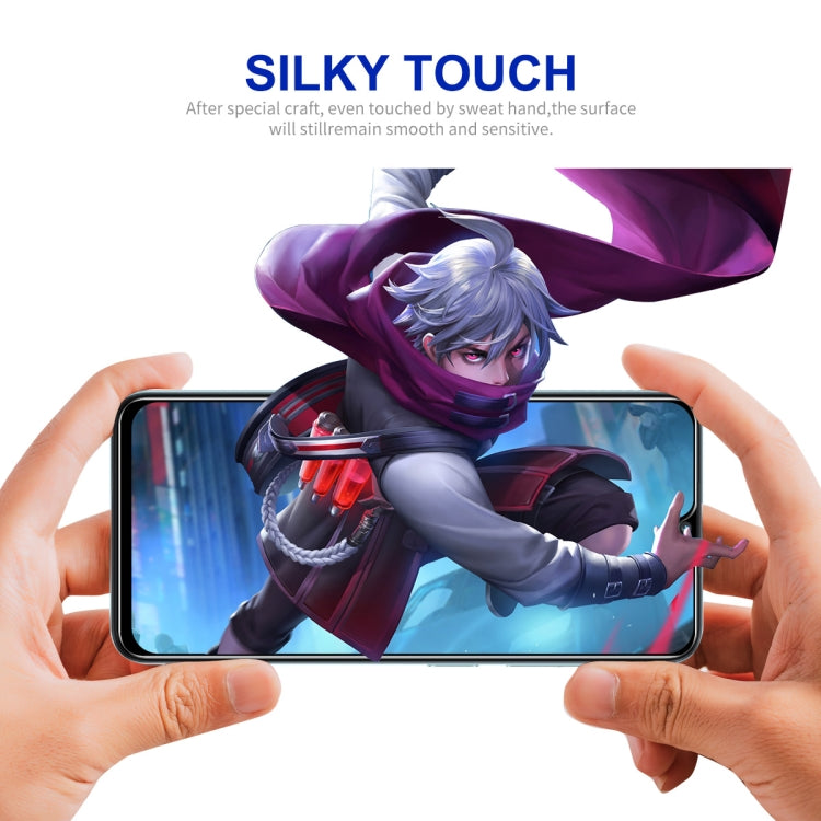 For OPPO A16e 2pcs ENKAY Full Glue High Aluminum-silicon Tempered Glass Film - OPPO Tempered Glass by ENKAY | Online Shopping UK | buy2fix