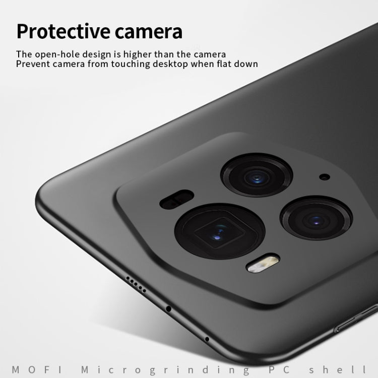 For Honor Magic6 RSR MOFI Frosted PC Ultra-thin Hard Phone Case(Black) - Huawei Cases by MOFI | Online Shopping UK | buy2fix