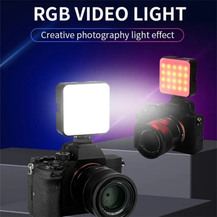 JMARY FM-69RGB Portable Mini RGB Video Light Camera Light Photography Lighting Lamp -  by Jmary | Online Shopping UK | buy2fix