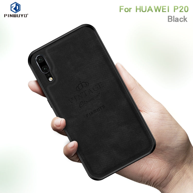 PINWUYO Shockproof Waterproof Full Coverage PC + TPU + Skin Protective Case for Huawei P20(Gray) - ASUS Cases by PINWUYO | Online Shopping UK | buy2fix