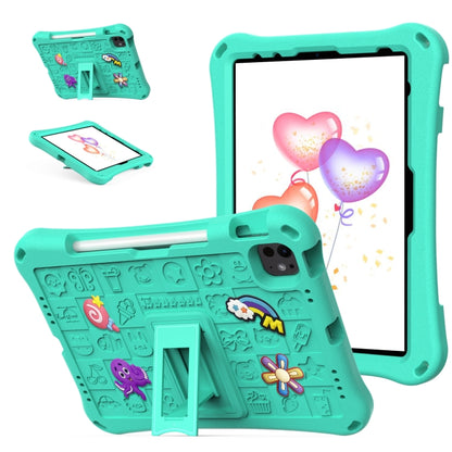 For iPad Pro 11 2024 Hi Baby EVA Full Body Tablet Case with Strap(Mint Green) - iPad Pro 11 2024 Cases by buy2fix | Online Shopping UK | buy2fix