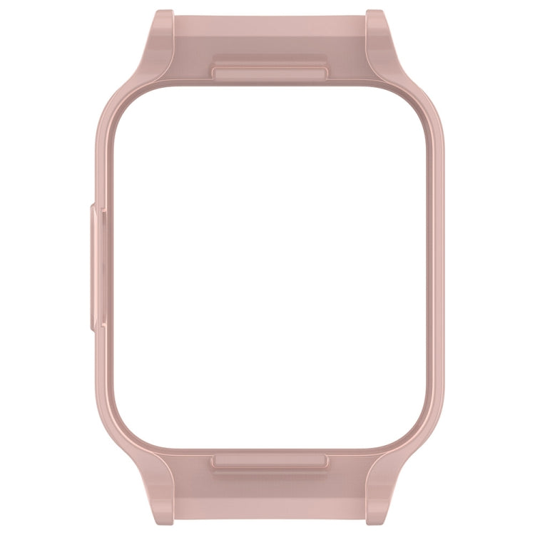 For Redmi Watch 3 Active Half Pack PC Watch Protective Case(Pink) - Watch Cases by buy2fix | Online Shopping UK | buy2fix