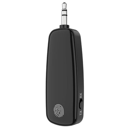 M03 Fingerprint Touch Stereo Aux Wireless Adapter Bluetooth 5.2 Audio Receiver Transmitter - Bluetooth Car Kits by buy2fix | Online Shopping UK | buy2fix