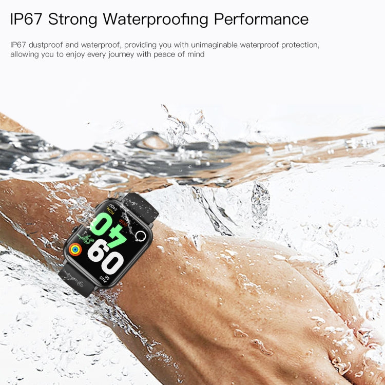 Q19 Max 2.1 inch HD Screen Waterproof Sports Business Smart Watch(Grey) - Smart Watches by buy2fix | Online Shopping UK | buy2fix