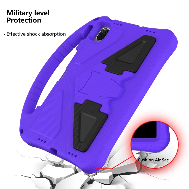 For Huawei Matepad SE 11 2024 EVA Shockproof Tablet Case with Holder(Purple) - Huawei by buy2fix | Online Shopping UK | buy2fix