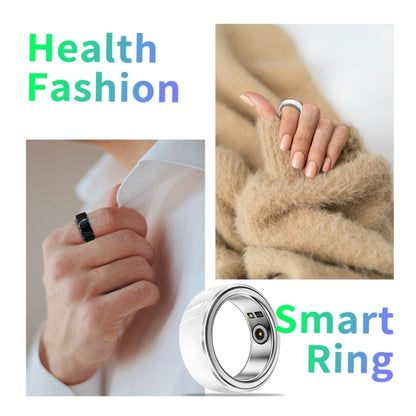 R8 SIZE 22 Smart Ring, Support Heart Rate / Blood Oxygen / Sleep / Multiple Sports Modes(Black) - Smart Rings / Smart Telephones by buy2fix | Online Shopping UK | buy2fix