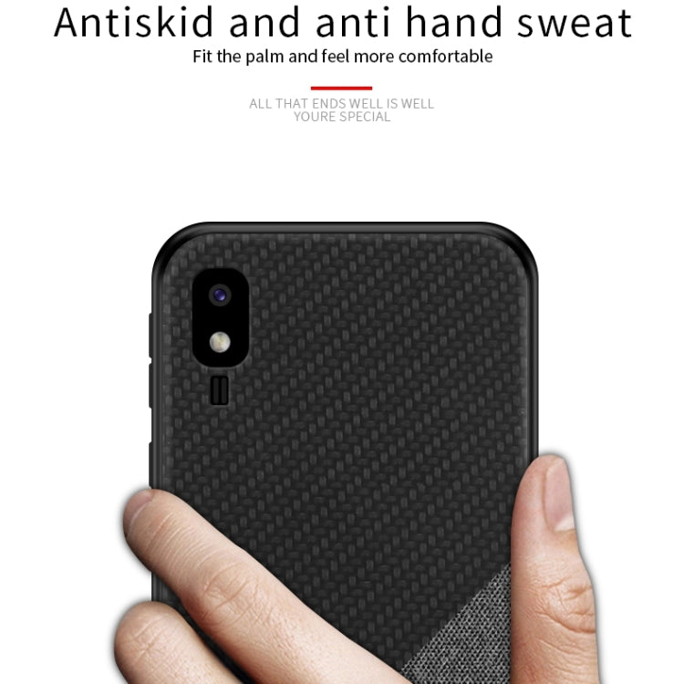 PINWUYO Honors Series Shockproof PC + TPU Protective Case for Galaxy A2 Core(Black) - Galaxy Phone Cases by PINWUYO | Online Shopping UK | buy2fix