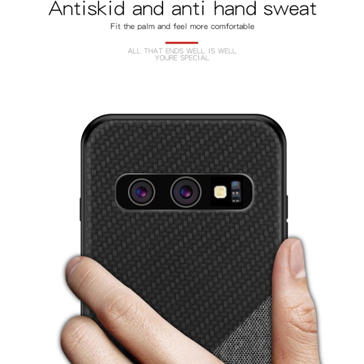 PINWUYO Honors Series Shockproof PC + TPU Protective Case for Galaxy S10(Black) - Galaxy Phone Cases by PINWUYO | Online Shopping UK | buy2fix