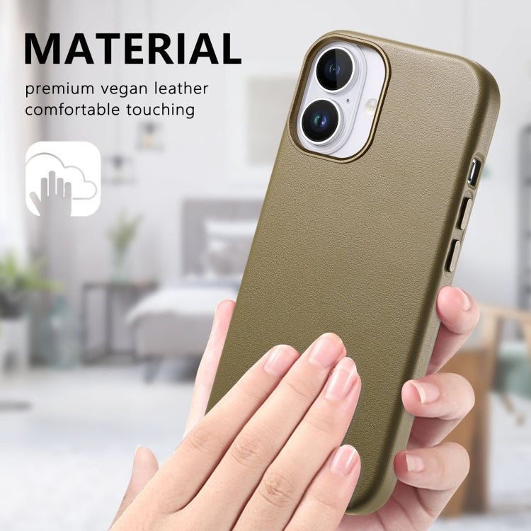 For iPhone 16 Pro Electroplated Metal Button Shockproof Phone Case(Green) - iPhone 16 Pro Cases by buy2fix | Online Shopping UK | buy2fix