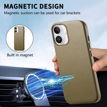 For iPhone 16 Pro Electroplated Metal Button Shockproof Phone Case(Green) - iPhone 16 Pro Cases by buy2fix | Online Shopping UK | buy2fix