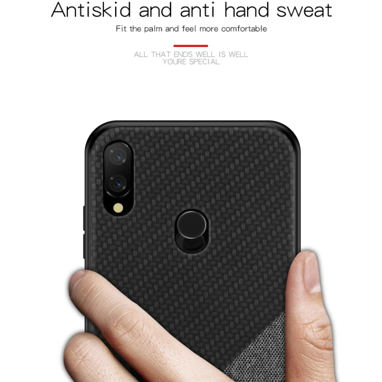 PINWUYO Honors Series Shockproof PC + TPU Protective Case for Xiaomi Redmi Note 7 / Note 7 Pro(Black) - Xiaomi Cases by PINWUYO | Online Shopping UK | buy2fix
