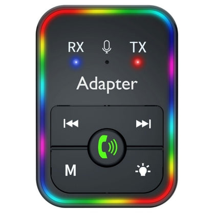 Q9 Support TF Card Playback 2-in-1 Bluetooth 5.3 Wireless Transmitter / Receiver MP3 Player - Bluetooth Car Kits by buy2fix | Online Shopping UK | buy2fix