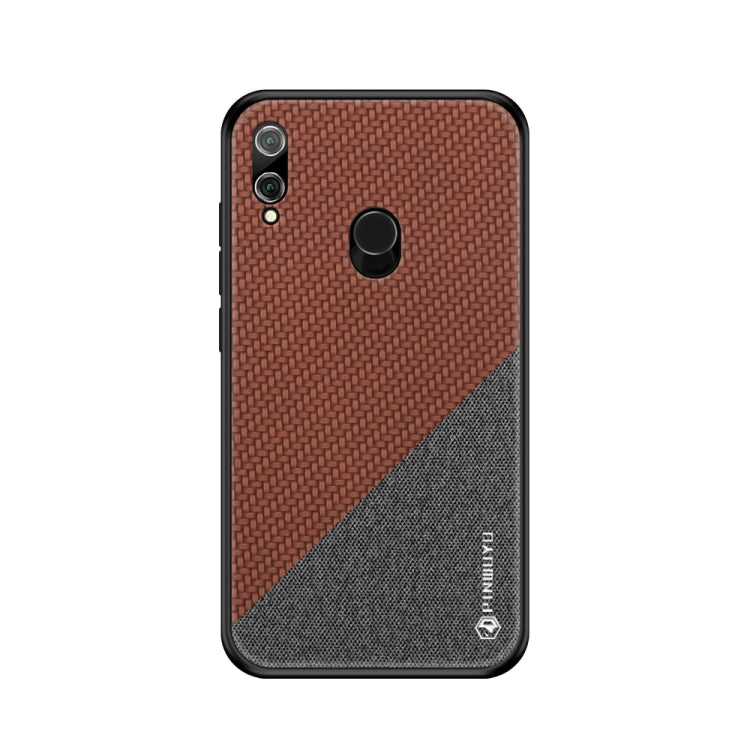 PINWUYO Honors Series Shockproof PC + TPU Protective Case for Huawei Honor 10 Lite / P Smart 2019(Brown) - Honor Cases by PINWUYO | Online Shopping UK | buy2fix