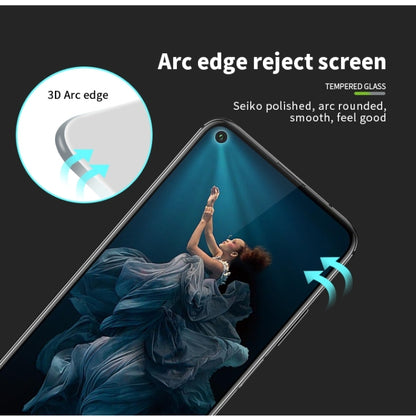 PINWUYO 9H 3D Curved Tempered Glass Film for Huawei Honor 20(black) - Honor Tempered Glass by PINWUYO | Online Shopping UK | buy2fix