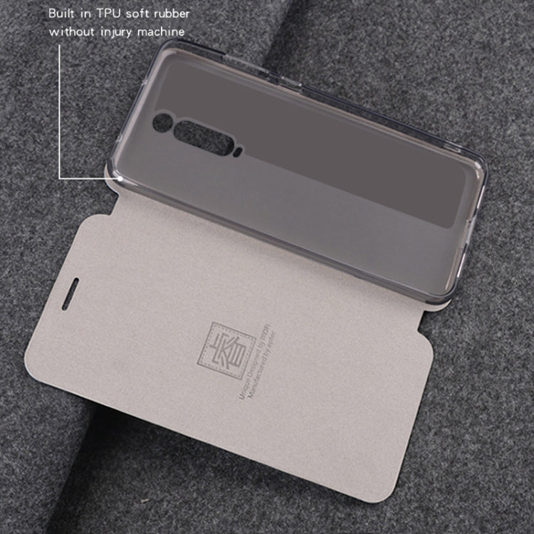 MOFI Rui Series Classical Leather Flip Leather Case with Bracket Embedded Steel Plate All-inclusive for Xiaomi Redmi K20 / K20 Pro / Mi 9T / Mi 9T Pro(Core black) - Xiaomi Cases by MOFI | Online Shopping UK | buy2fix