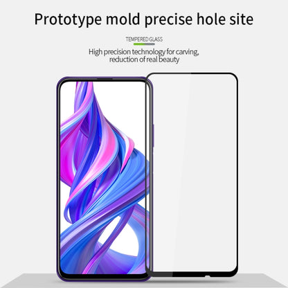 MOFI 9H 2.5D Full Screen Tempered Glass Film for Huawei Honor 9X / Honor 9X Pro(Black) -  by MOFI | Online Shopping UK | buy2fix