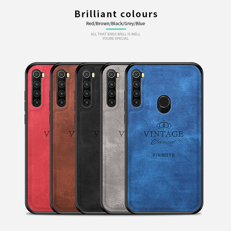 For Xiaomi RedMi Note 8 PINWUYO Zun Series PC + TPU + Skin Waterproof And Anti-fall All-inclusive Protective Shell(Black) - Xiaomi Cases by PINWUYO | Online Shopping UK | buy2fix