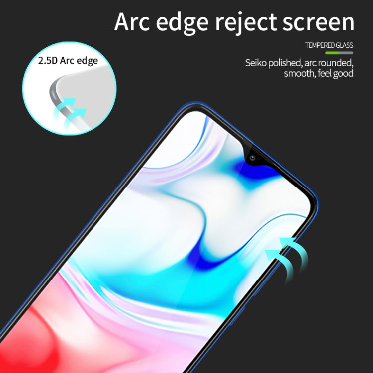 For Xiaomi RedMi 8 PINWUYO 9H 2.5D Full Screen Tempered Glass Film(Black) -  by PINWUYO | Online Shopping UK | buy2fix