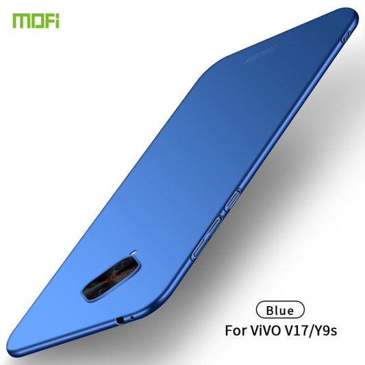 For vivo V17 / Y9s MOFI Frosted PC Ultra-thin Hard Case(Blue) - Galaxy Phone Cases by MOFI | Online Shopping UK | buy2fix