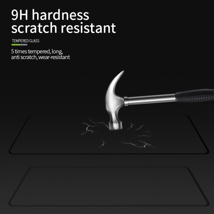 For Xiaomi Redmi Note 9S MOFI 9H 2.5D Full Screen Tempered Glass Film(Black) -  by MOFI | Online Shopping UK | buy2fix