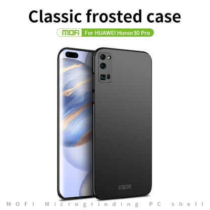 For Huawei Honor 30 Pro MOFI Frosted PC Ultra-thin Hard Case(Red) - Honor Cases by MOFI | Online Shopping UK | buy2fix